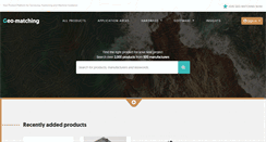 Desktop Screenshot of geo-matching.com